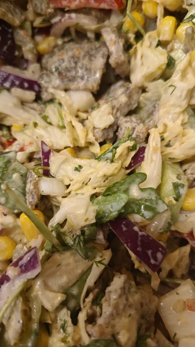 WenerowaAngela - #gotujzwykopem dzisiaj kebab w formie sałatki ( ͡º ͜ʖ͡º)