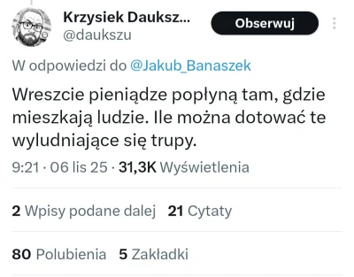 SilesianPill - Warszawscy radni zaczynają już głośno mówić o zwijaniu prowincji.

#de...