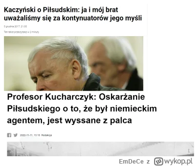 EmDeCe - Wychodzi na to, że to Tusk jest kontynuatorem... XD