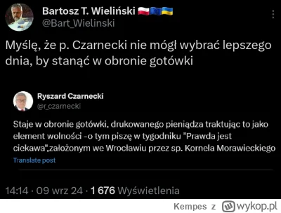 Kempes - #polityka #heheszki #bekazpisu #bekazlewactwa #pis #dobrazmiana 

XDDDDDDDDD...