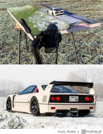 Duzy_Kotlet - Instagram vs rzeczywistość ;) 
#samochody #motoryzacja #instagram #rzec...