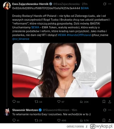 omicronns - #kryptowaluty xD #polityka