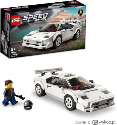 duxrm - Wysyłka z magazynu: PL
LEGO 76908 Speed Champions Lamborghini Countach
Cena z...