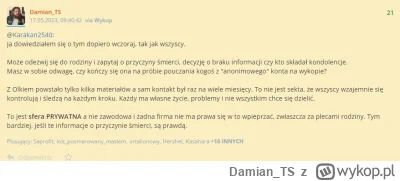 Damian_TS - @kacper635: Już skomentowałem to nieco ponad miesiąc temu. Nic się nie zm...