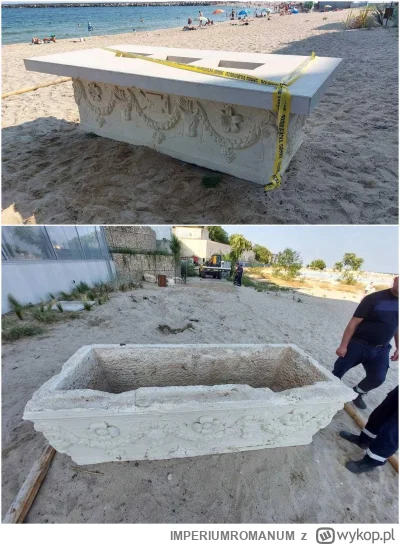 IMPERIUMROMANUM - Rzymski sarkofag znaleziony w barze na plaży w Bułgarii

W Warnie (...