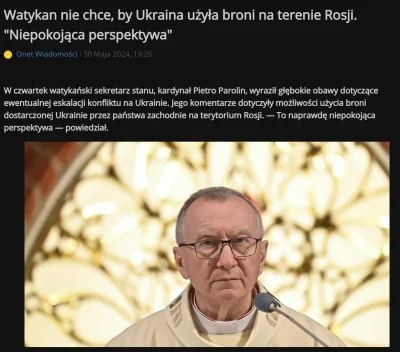 jfrost - Watykańskie onuce rozsierdzone ( ͡° ͜ʖ ͡°)

#wojna #ukraina #rosja #bekazkat...