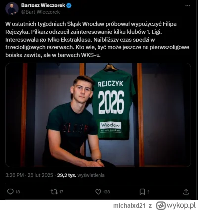 michalxd21 - Oho, kolejny polski piłkarzyk co jest talenciakiem z football managera, ...