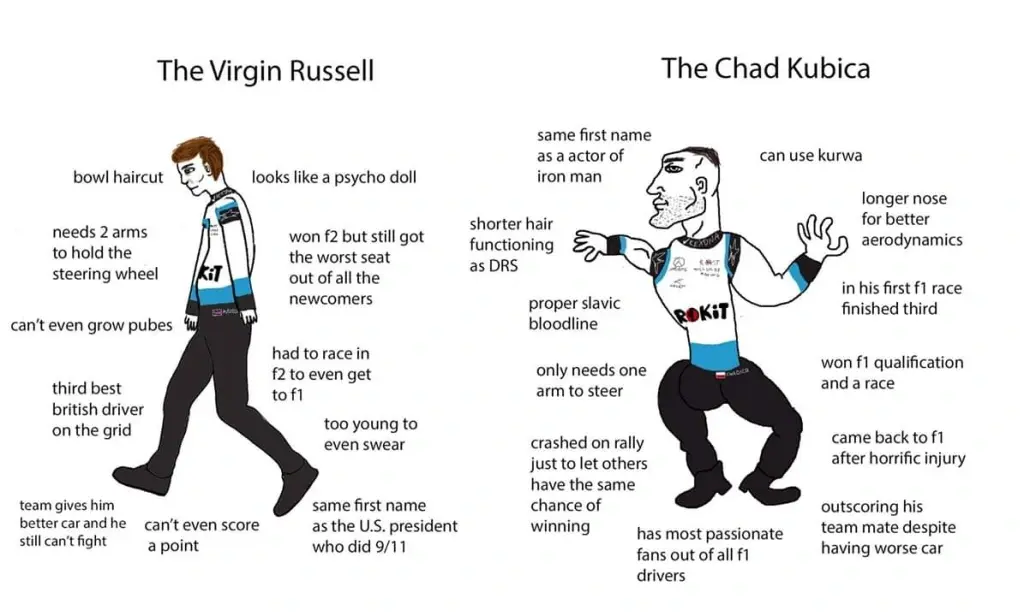 CPerez11 - #f1 
Stare, ale jak najbardziej prawdziwe.
Mam nadzieję, że Russell nie uk...