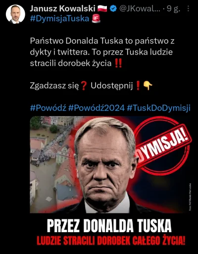 kobiaszu - To przez Tuska Janusz Kowalski stracił zdrowie psychiczne 

#polityka #bek...