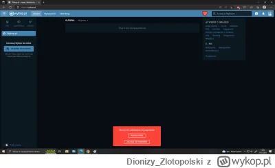 DionizyZlotopolski - @Waskijest_debesciak: U mnie na Chrome jest ok, natomiast na Edg...