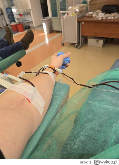 srox - 257 700 - 650 = 257 050
Data donacji - 04.01.2025
Rodzaj donacji - płytki krwi...