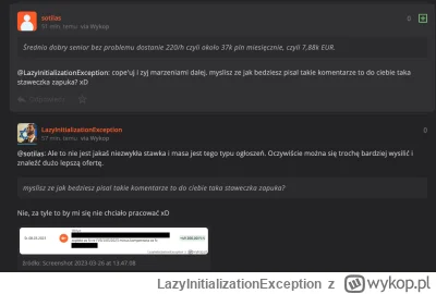 LazyInitializationException - Haha @sotilas chłop co rage złapał i usunął mój komenta...