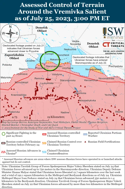 Kagernak - Południowa Ukraina (rosyjski cel: Utrzymać pozycje na linii frontu i zabez...