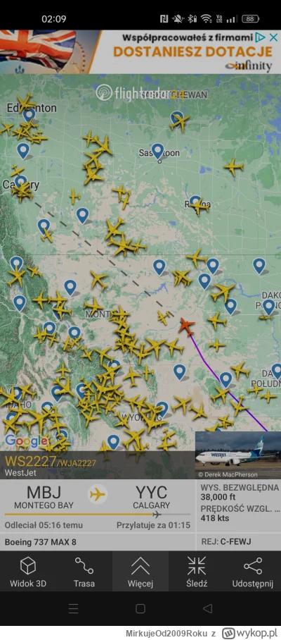 MirkujeOd2009Roku - @Heekate: ja tam widzę całą masę samolotów, gdzie ta zamknięta pr...
