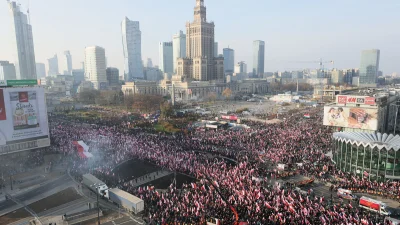 ted-kaczynsky - A podczas marszu niepodległości to było jedynie 60 tysięcy xD sami si...