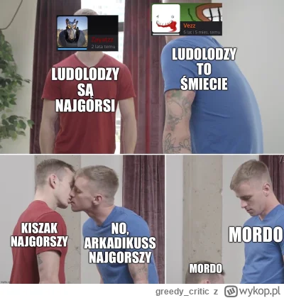 greedy_critic - ( ͡° ͜ʖ ͡°)
#kiszak #bekazludologuff #arkadikuss