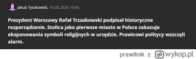 prawilnik - Pewnie nie dotyczy tego żydowskiego świecznika w sejmie, który nie tak da...