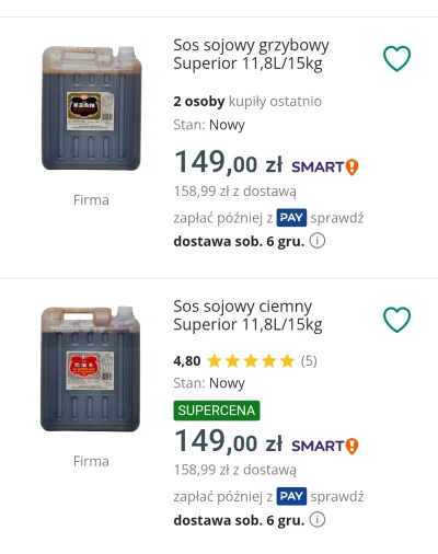 J3bacz2000 - #przegryw mozeby tak se kupić kanister sosu sojowego śmiechu warte