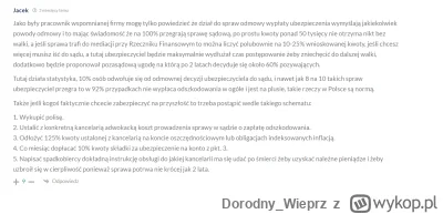 Dorodny_Wieprz - Tutaj rzeczowy komentarz
Caly ten wal zwiazany z ubezpieczeniami opi...