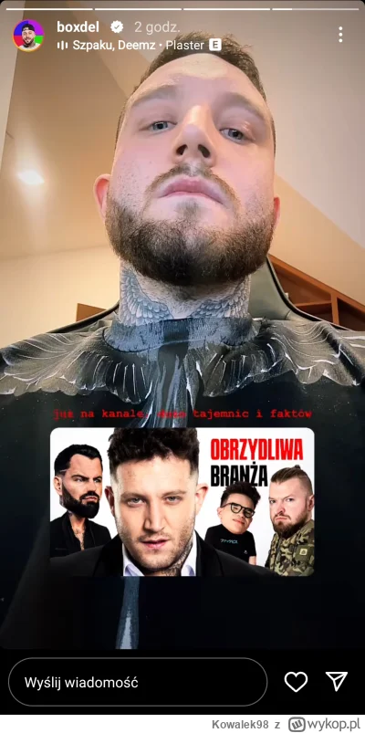 Kowalek98 - #famemma Jest tu taka osoba, która by mu nienaplula na  ryj?