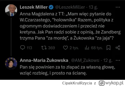 CipakKrulRzycia - #zukowska #miller #polityka Ale "jaj" Żukowskiej trudno odmówić