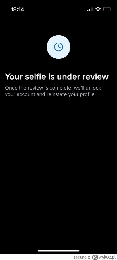 ardiuno - Zawiesili mi konto na Tinderze. Wczoraj usunąłem konto i założyłem nowe, że...