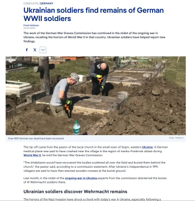 Wilczynski - #ukraina Fun fact. Jak Niemcy prowadzą ekshumacje swoich nazistowskich p...