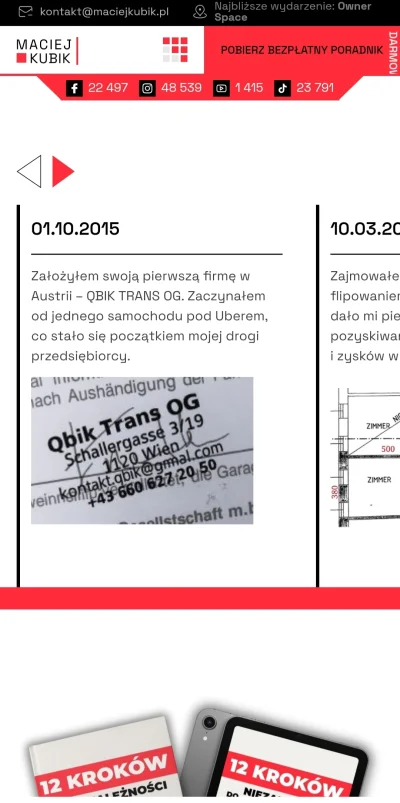 macieyy - Typ nawet miał błąd w adresie mailowym na pieczątce swojej firmy w Austrii,...