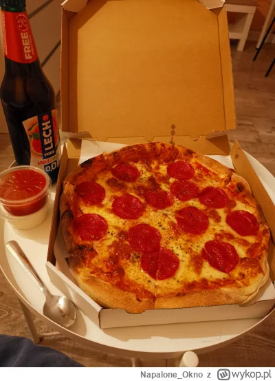 Napalone_Okno - Kolacja dla chłopa w tą mroźną noc #przegryw #pizza
