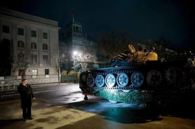 WiesniakzPowolania - Ruscy się odgrażali, że ich czołgi dotrą znowu do Berlina.
I pro...
