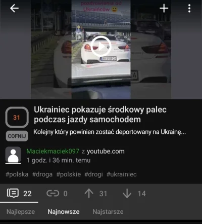 PietnascieOjroZaWpis - O ja ebie,  REEEEEEEE PILNE!!!!!!!!!

Już jutro - Ukrainiec si...