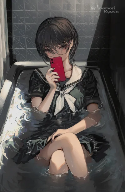 OttoFlick - #randomanimeshit #anime #meganekko #schoolgirl #originalcharacter