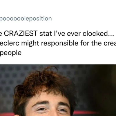 JuzefCynamon - #f1 Charles Leclerc zapłodnił 400 tysiecy Włoszek swoją wygraną rok te...