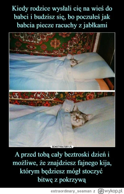 extraordinaryseaman - @MegaSmieszek: oj tak, Bracie :)