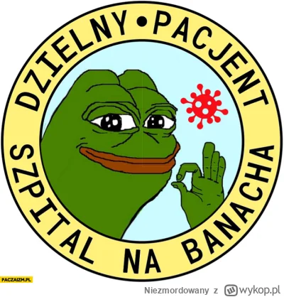 Niezmordowany - @Szary_Anon: oznaka dzielnego pacjenta dla chłopa