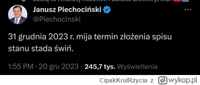 CipakKrulRzycia - #piechocinski #polityka #polska #bekazpisu