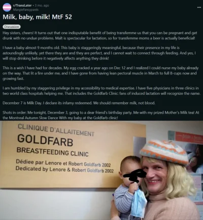 L.....m - Aktywista i działacz HIV chwali się, że będzie zmuszał niemowlę do ssania s...