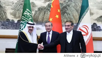 AShans - #ukraina Chinom jako mediatorowi udało się wznowić stosunki między Iranem a ...