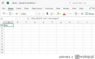 patrolez - @PrzywodcaFormacjiSow: w jakim języku masz Excela? JEŻELI po angielsku to ...