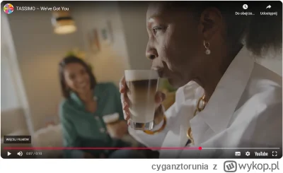 cyganztorunia - @cyganztorunia: inna wersja tej samej reklamy marki Tassimo, ziobro z...