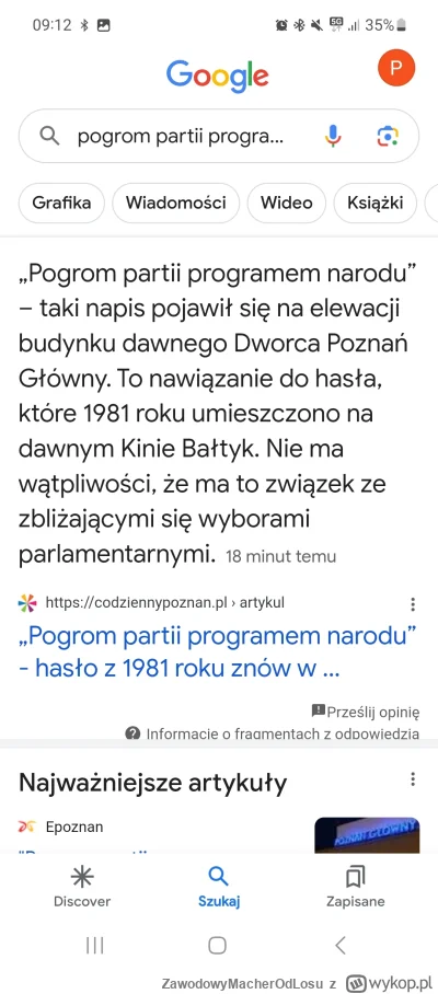 ZawodowyMacherOdLosu - @ZawodowyMacherOdLosu: