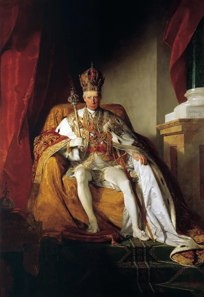 Loskamilos1 - Portret Franciszka I Habsburga z roku 1832, autorem jest austriacki mal...
