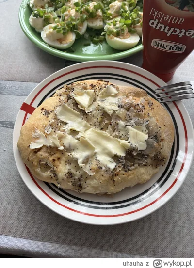 uhauha - #lublin #sniadanie #jedzenie #cebularz 
Przyjechałem rodzinkę odwiedzić.
Moj...