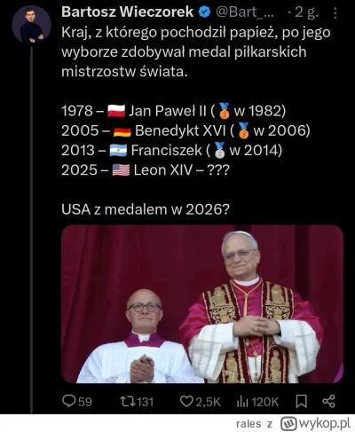 rales - Chłop po taterce pisał 
 ! #mecz #pilkanozna #konklawe