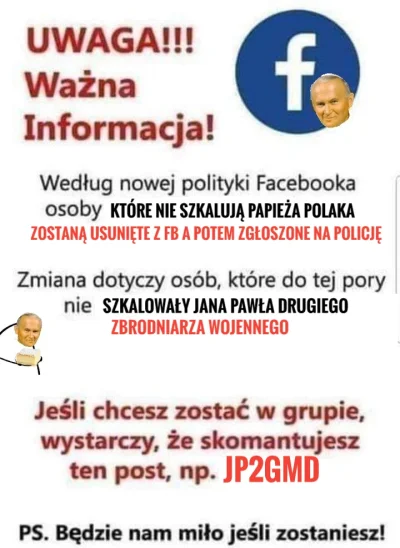 Mirkos2127 - Nowa polityka Facebooka #cenzo #facebook