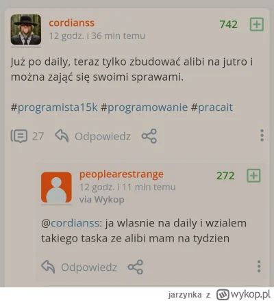 jarzynka - Dla Kariny w Żabce czy baby z dziekanatu przerwa na papierosa czy kawę to ...