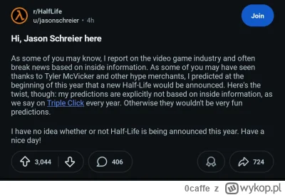 0caffe - Czyli jak zwykle nic nie będzie 

#halflife #halflife3 #steam #gry #pcmaster...