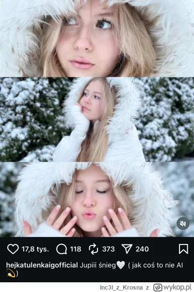 Inc3lzKrosna - #ladnapani
Hejka tu Lenka jeszcze niedawno była dzieckiem a teraz jest...