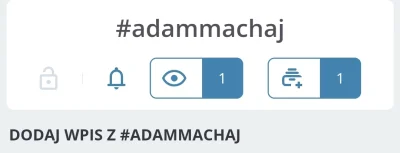 pelt - @WielkiPowrut88: Adam Machaj ma swój tag , proszę tagowanie wpisów o Adamie Ma...