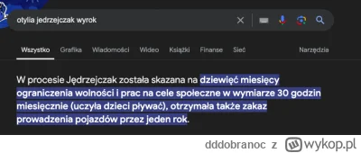 dddobranoc - Dla wykopka 8 lat pozbawienia wolności
a dla Otylii 30 godzin na basenie